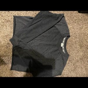 VS Pink crop terry sweatshirt. Very soft!